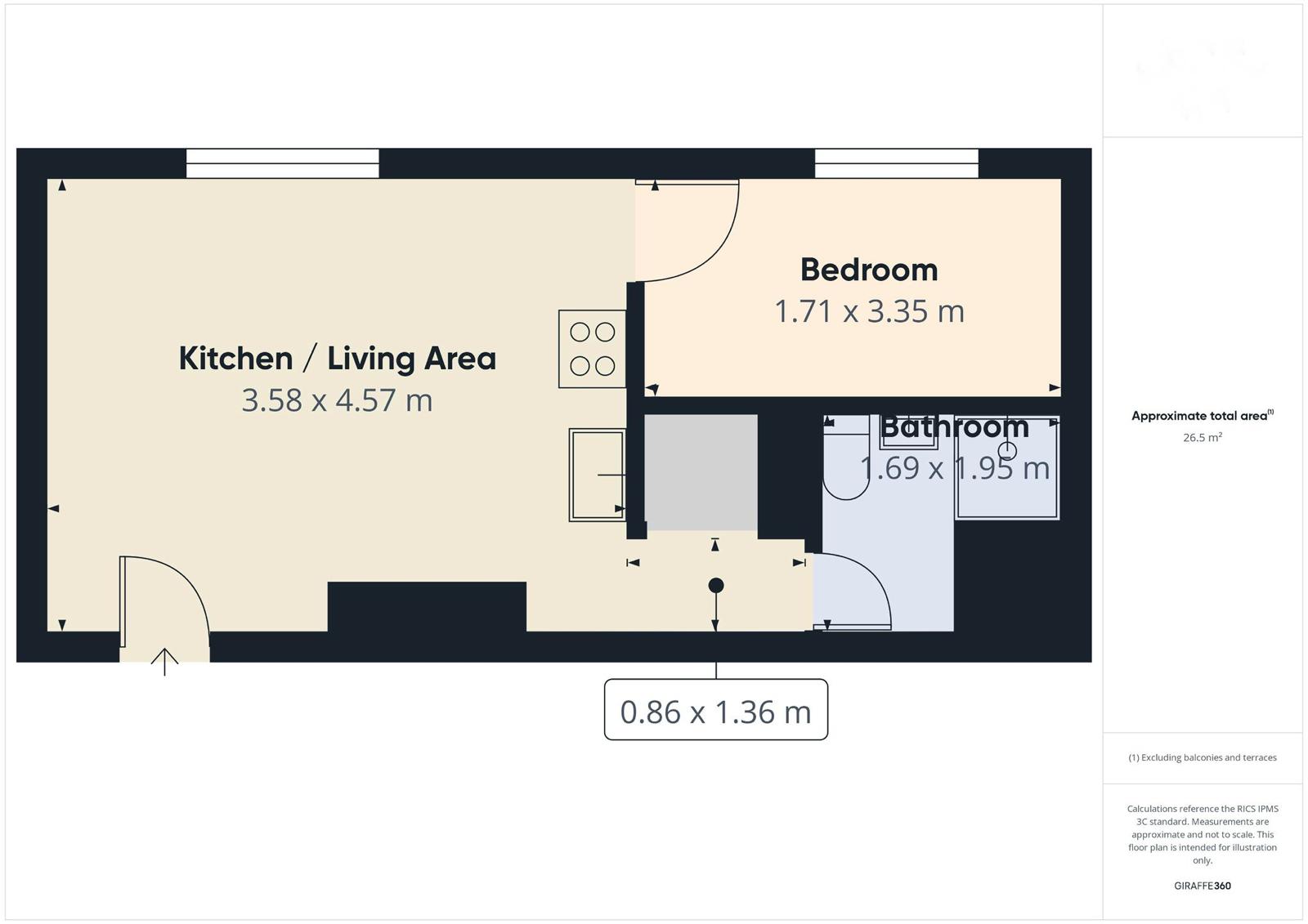 7, Haversham Court, Greenford floorplan
