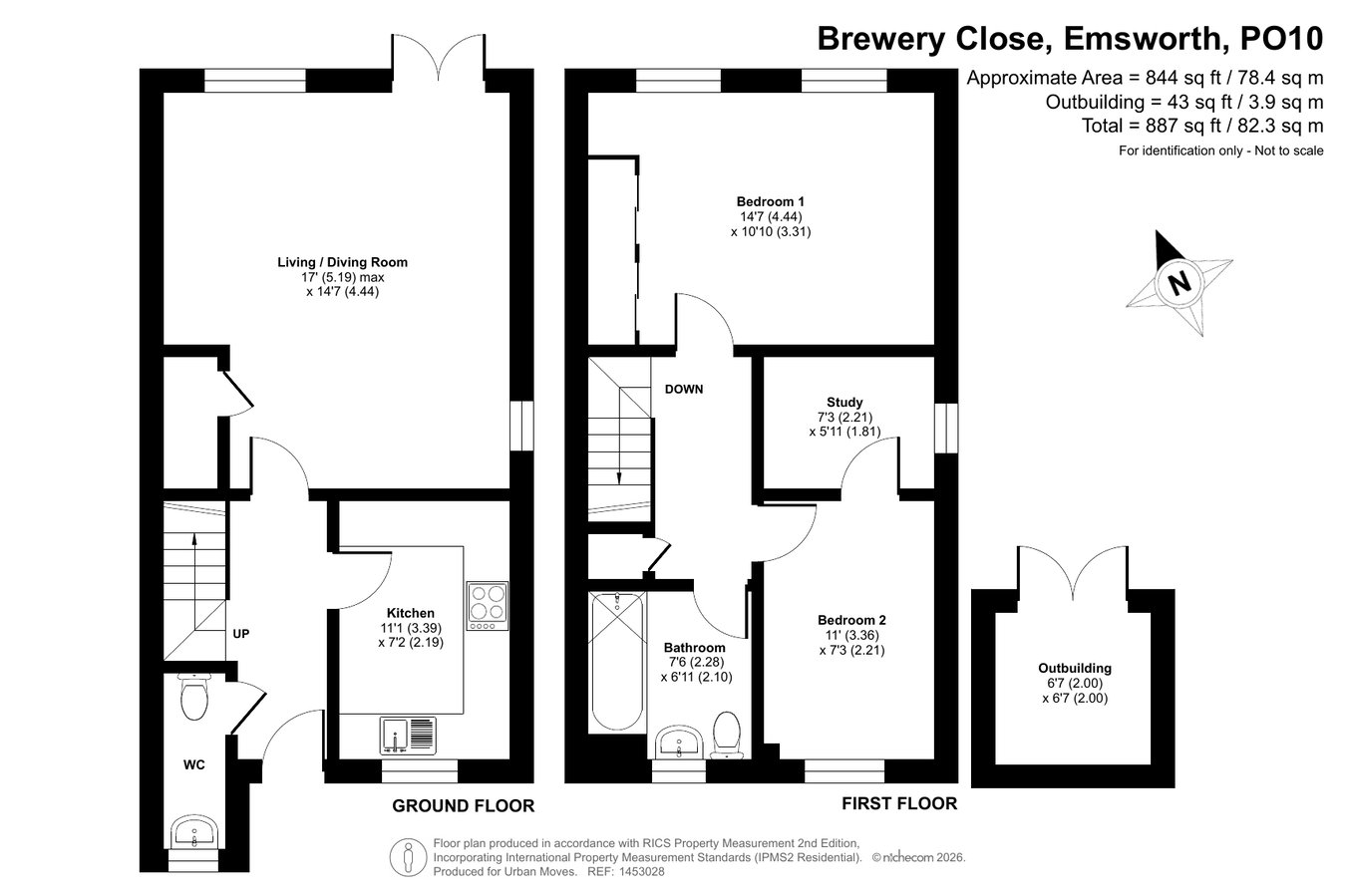 Nine, Brewery Close, Southbourne floorplan