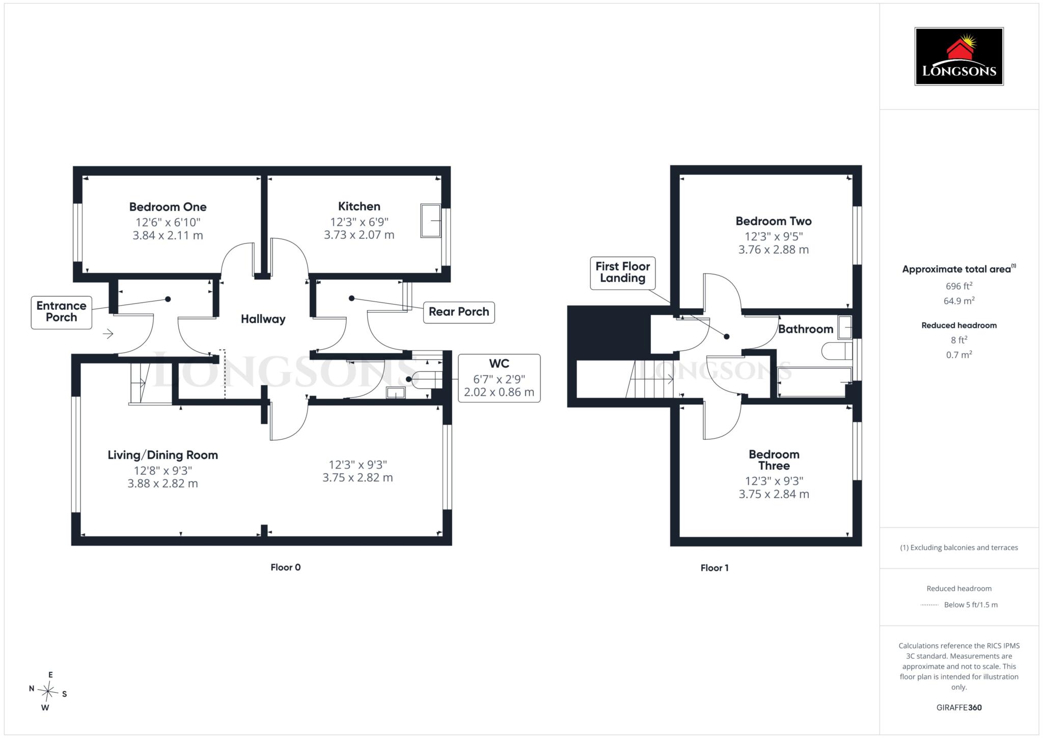 Carter Close, Swaffham floorplan
