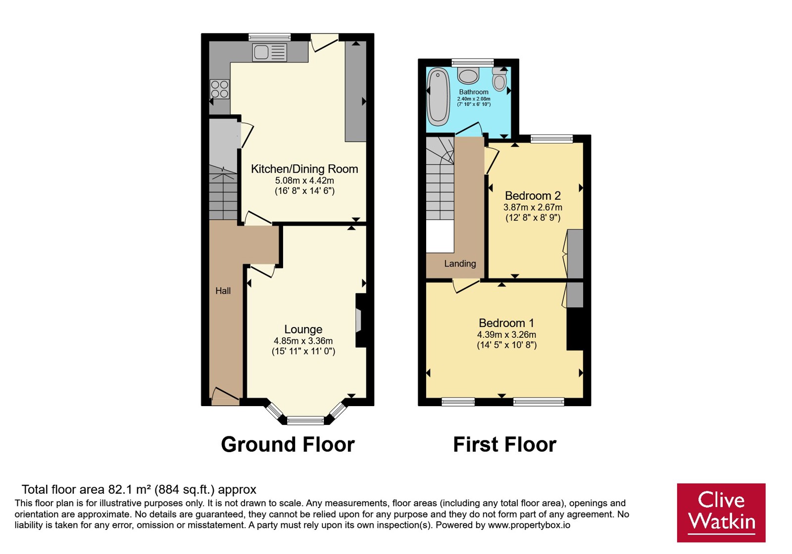 Kingsley Street, Claughton floorplan