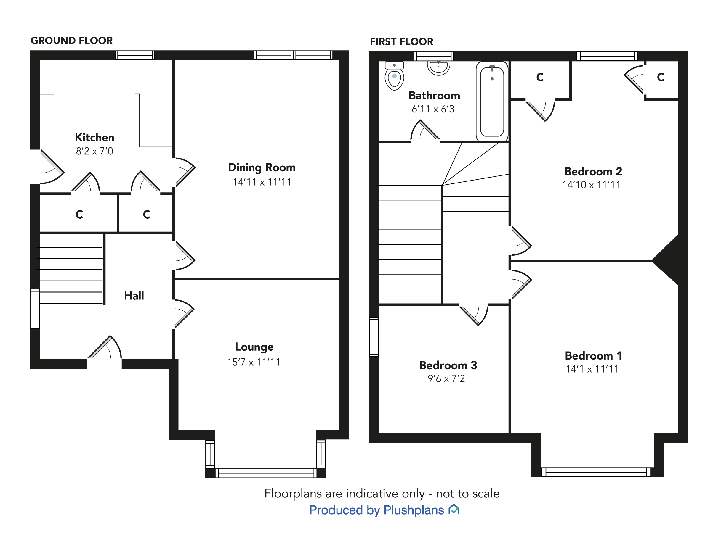 60, Lanfine Road, Paisley floorplan