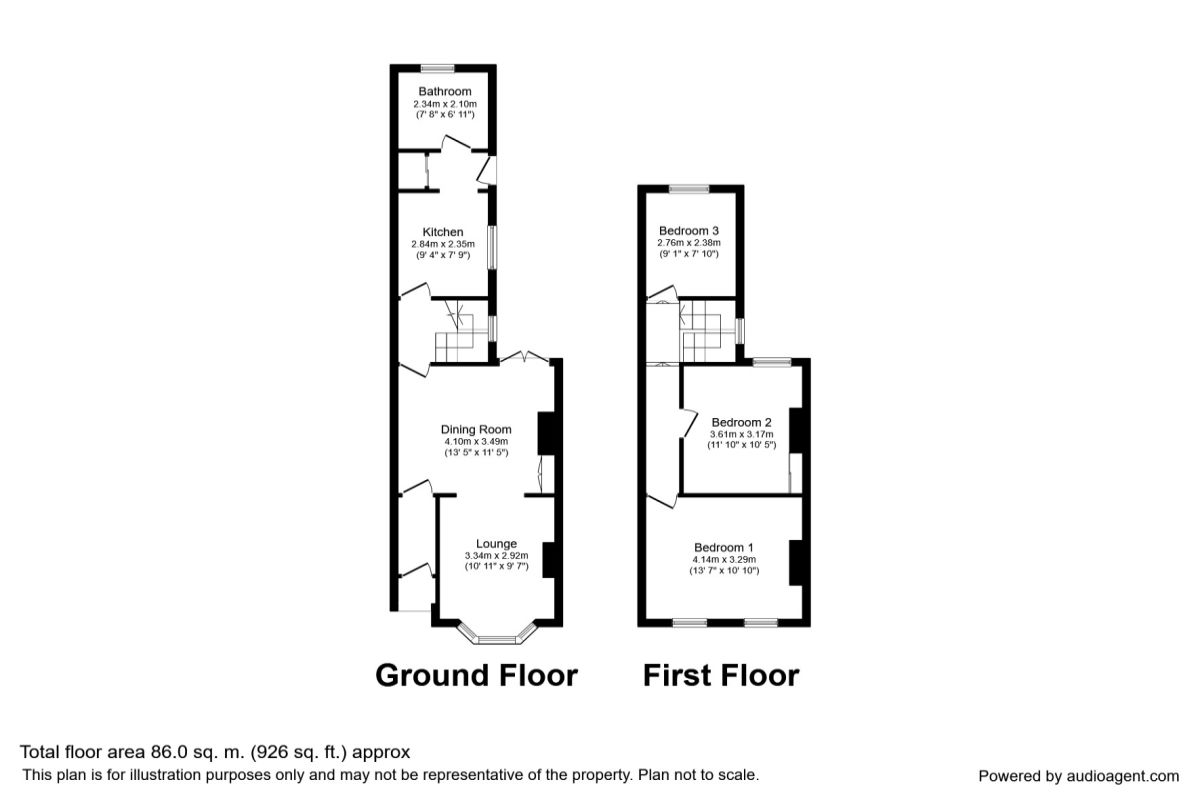 3 Bedrooms Terraced house to rent in Mill Road, Rochester ME2