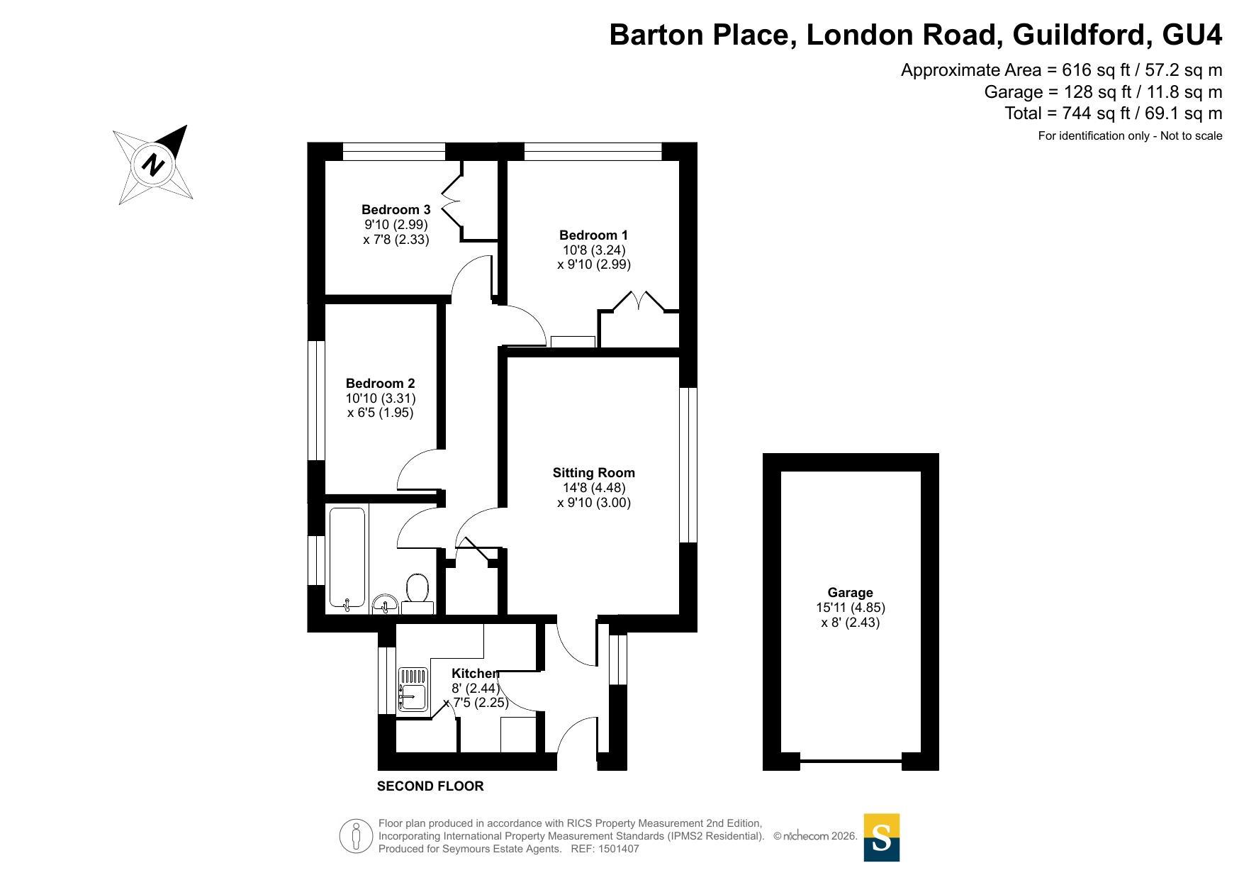 10, Barton Place, Guildford floorplan