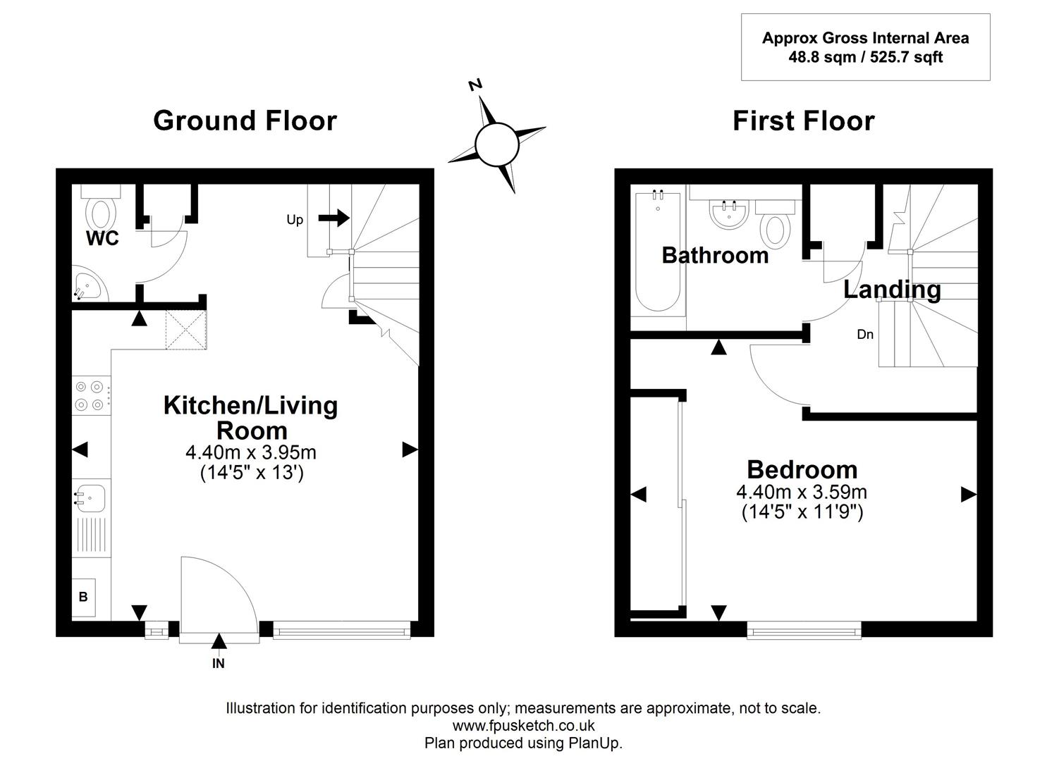 18, Ainslie Place, Lymington floorplan