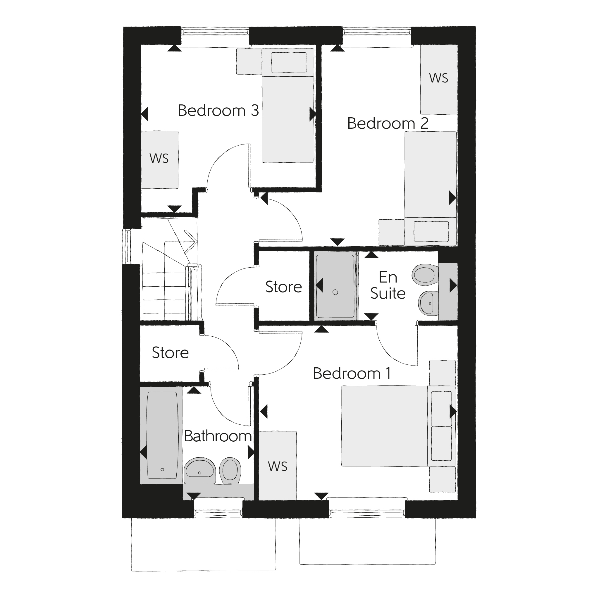 97, Rush Green Road, Lymm floorplan