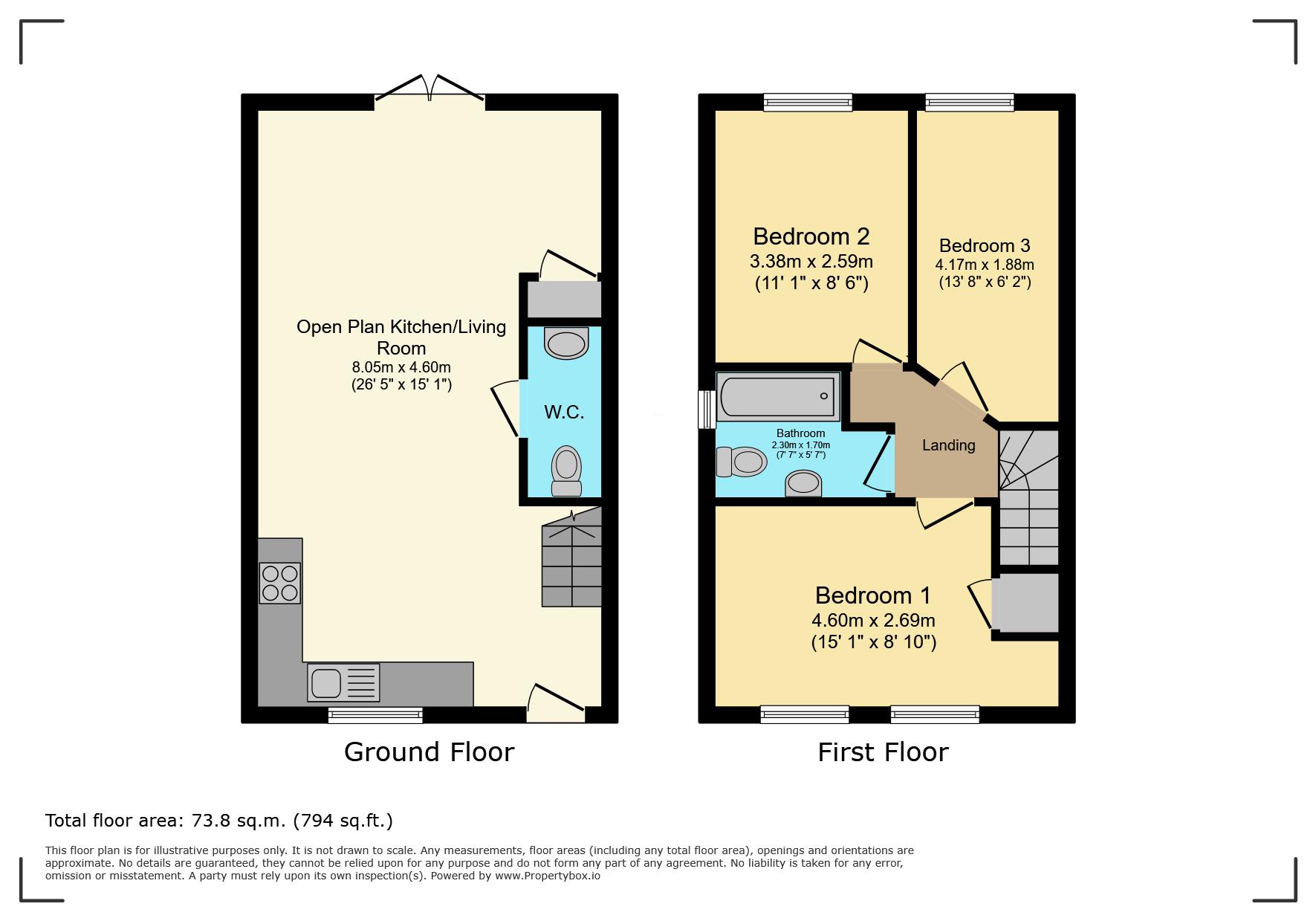 60, Cleveland Avenue, LINCOLN floorplan