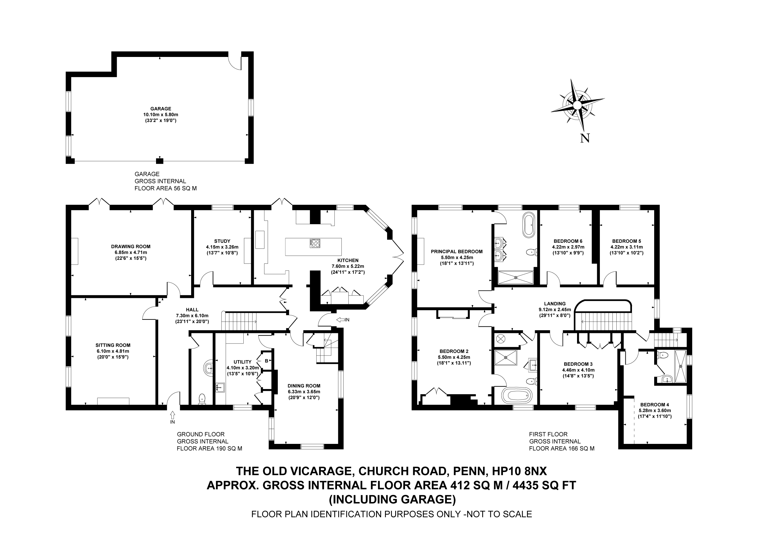The Old Vicarage,, Church Road, Penn floorplan