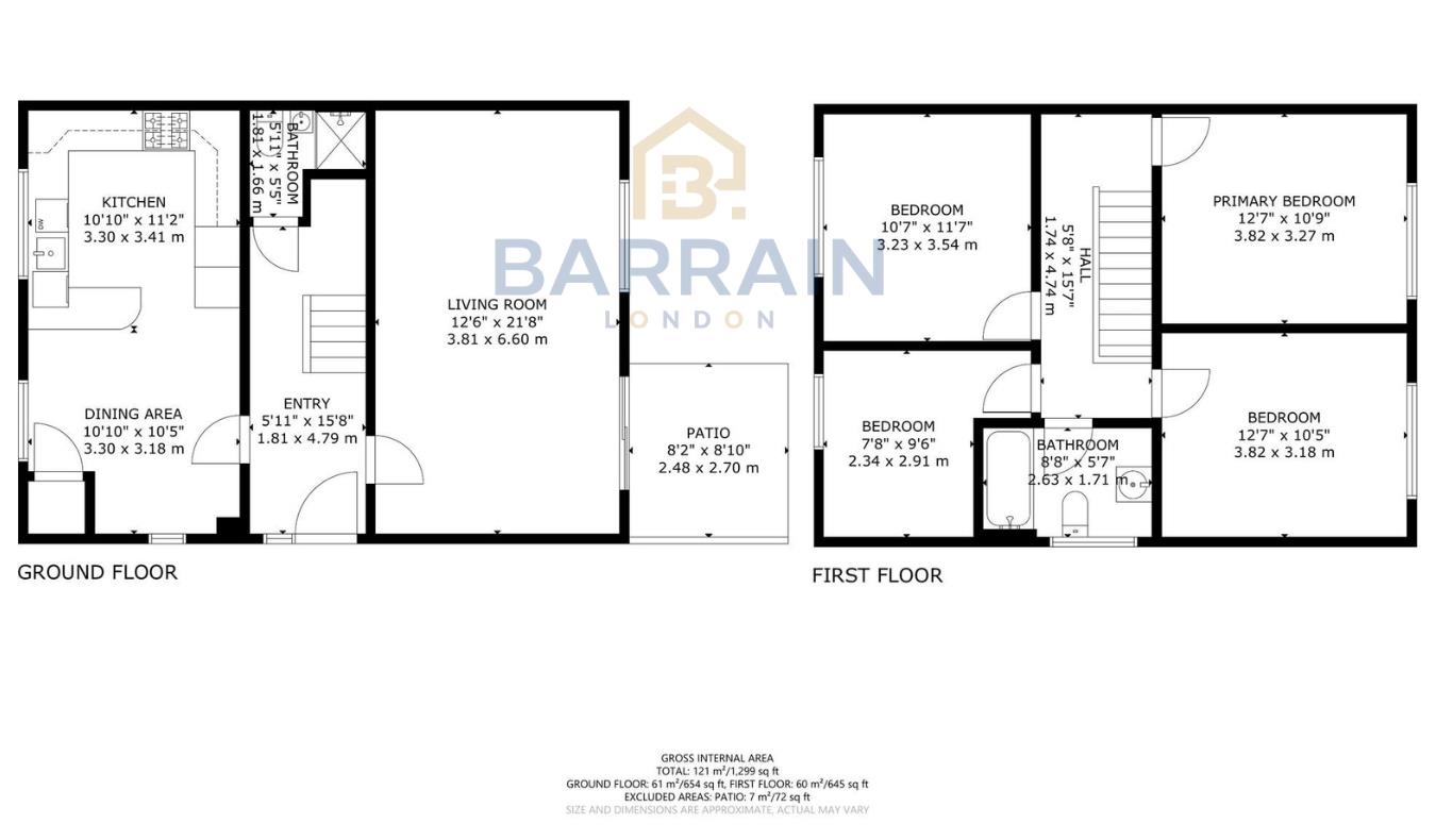 12, Parry Avenue, London floorplan