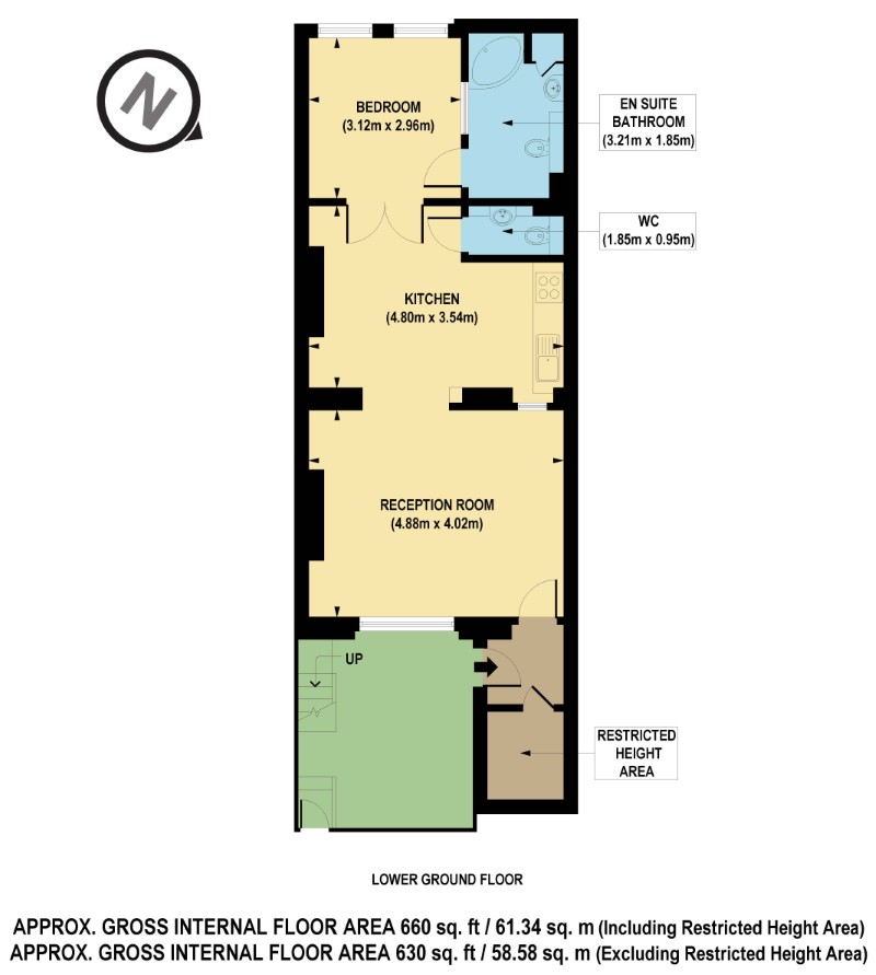21, Albert Street, London floorplan