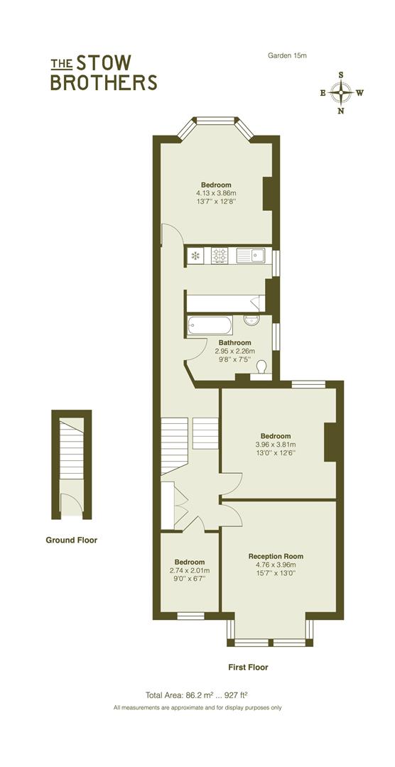 Flat B, 56, Upper Walthamstow Road, Walthamstow floorplan