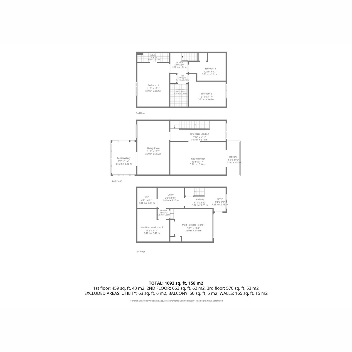 22, Wycoller View, Colne floorplan