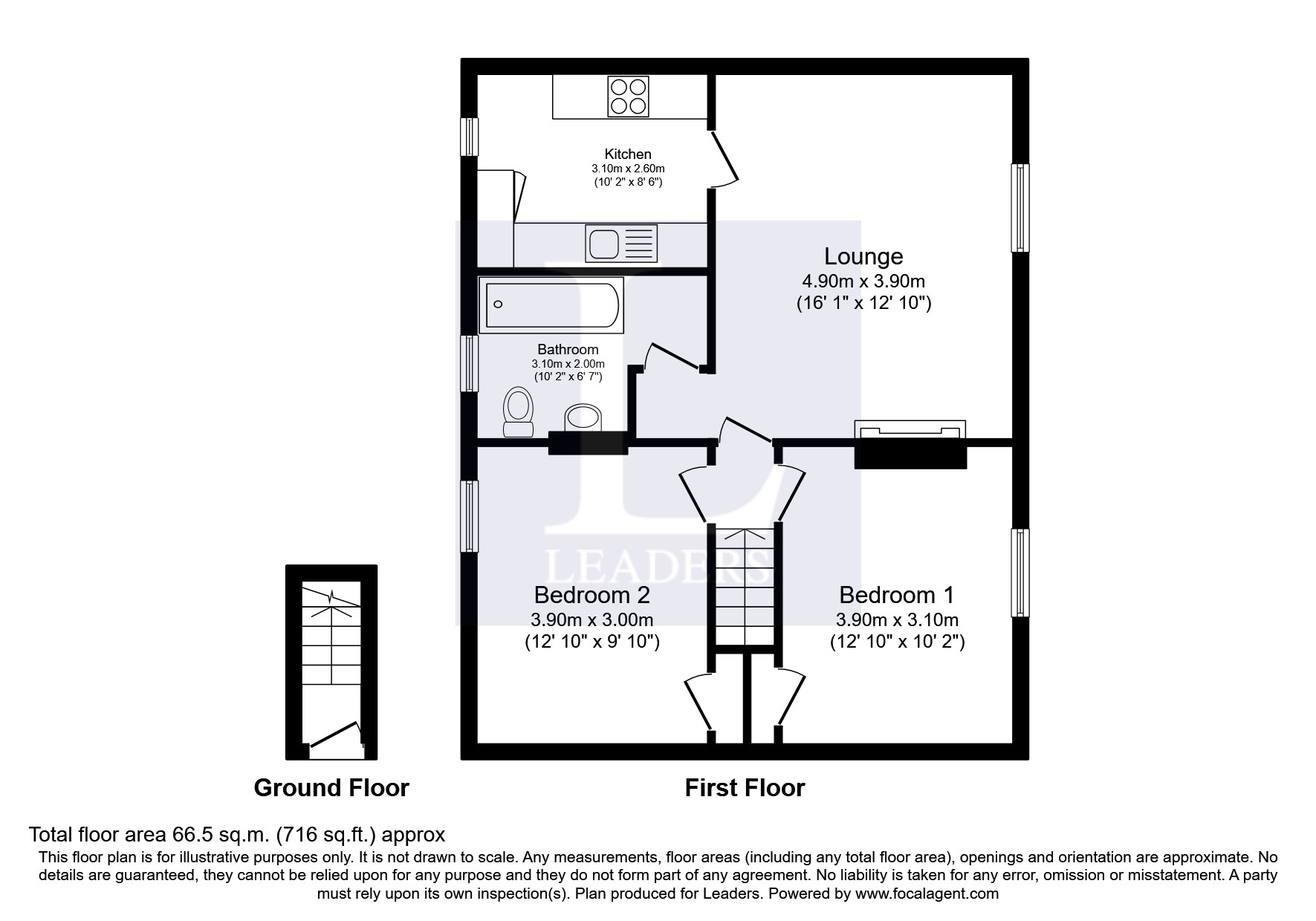 3, Winchester Road, Portsmouth floorplan