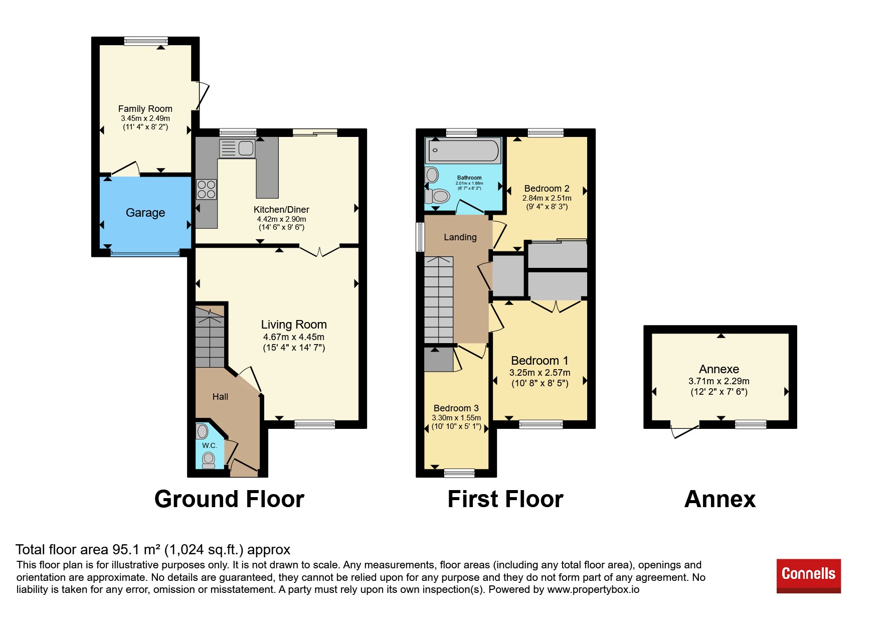 13, Thor Drive, Bedford floorplan
