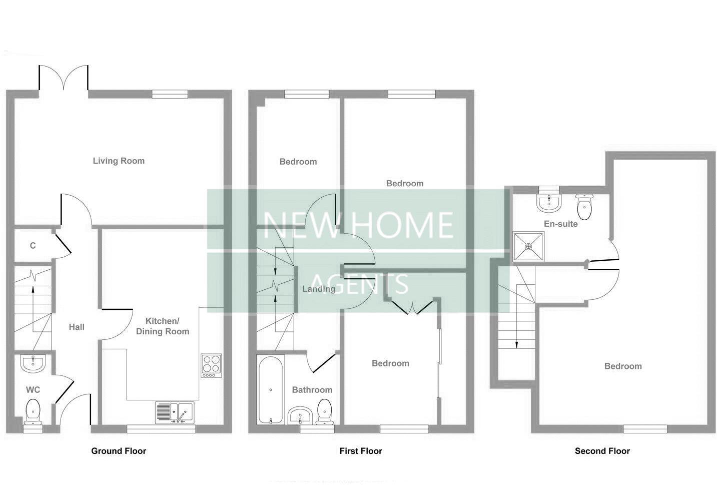 69, Magenta Way, Burton Joyce floorplan
