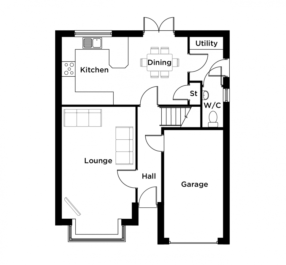 17, Brown Leaves Grove, Blackburn floorplan
