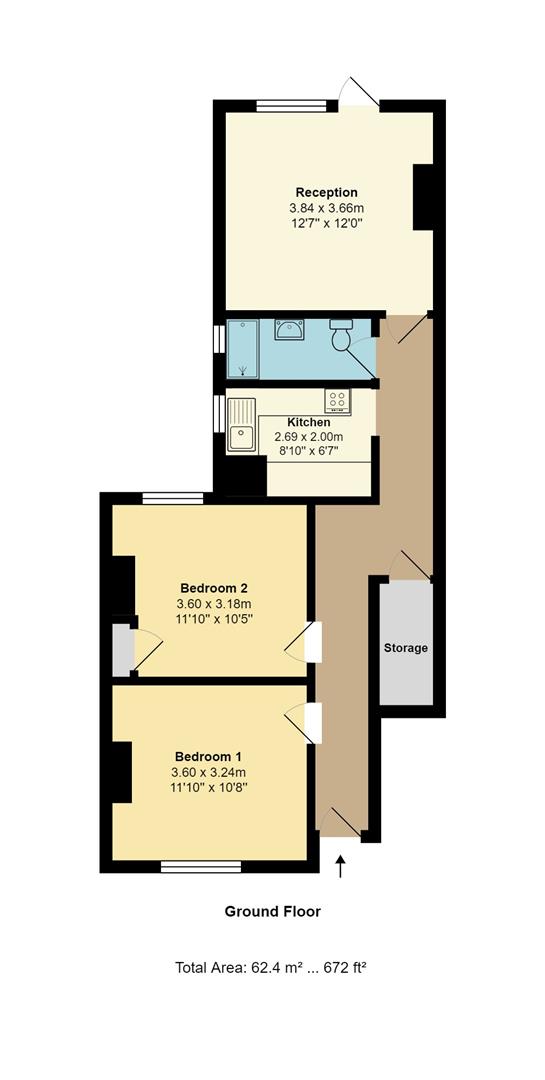 63, Winns Terrace, Walthamstow floorplan