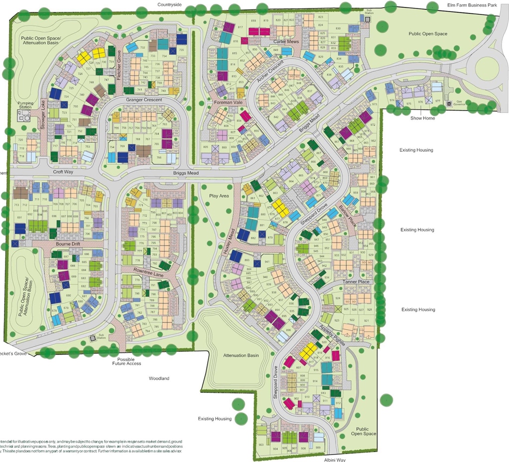 "The Moseley" at Norwich Common, Wymondham NR18, 3 bedroom end terrace