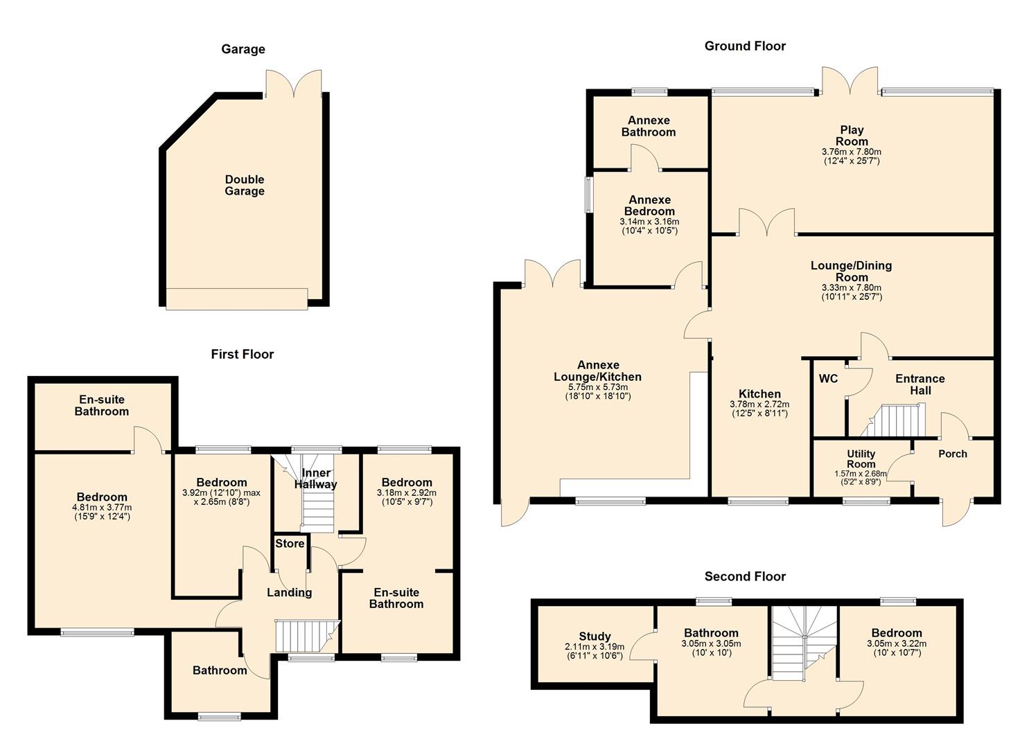 33, Coniston Way, Hornchurch floorplan