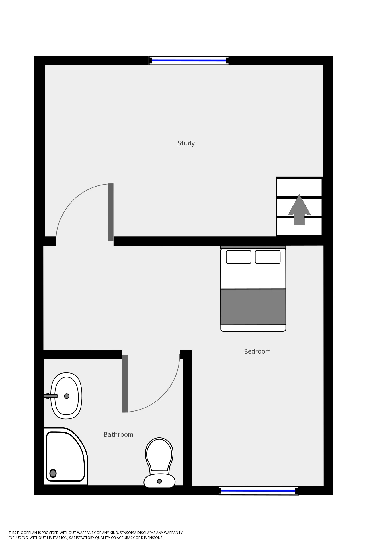 Flat A, 34, Wellfield Road, Cardiff floorplan