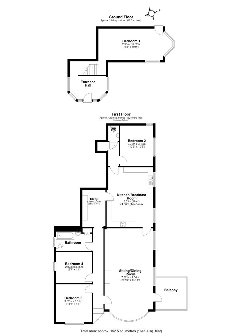 Cheney Steep, Hookhills Grove, 176 Dartmouth Road, Paignton floorplan