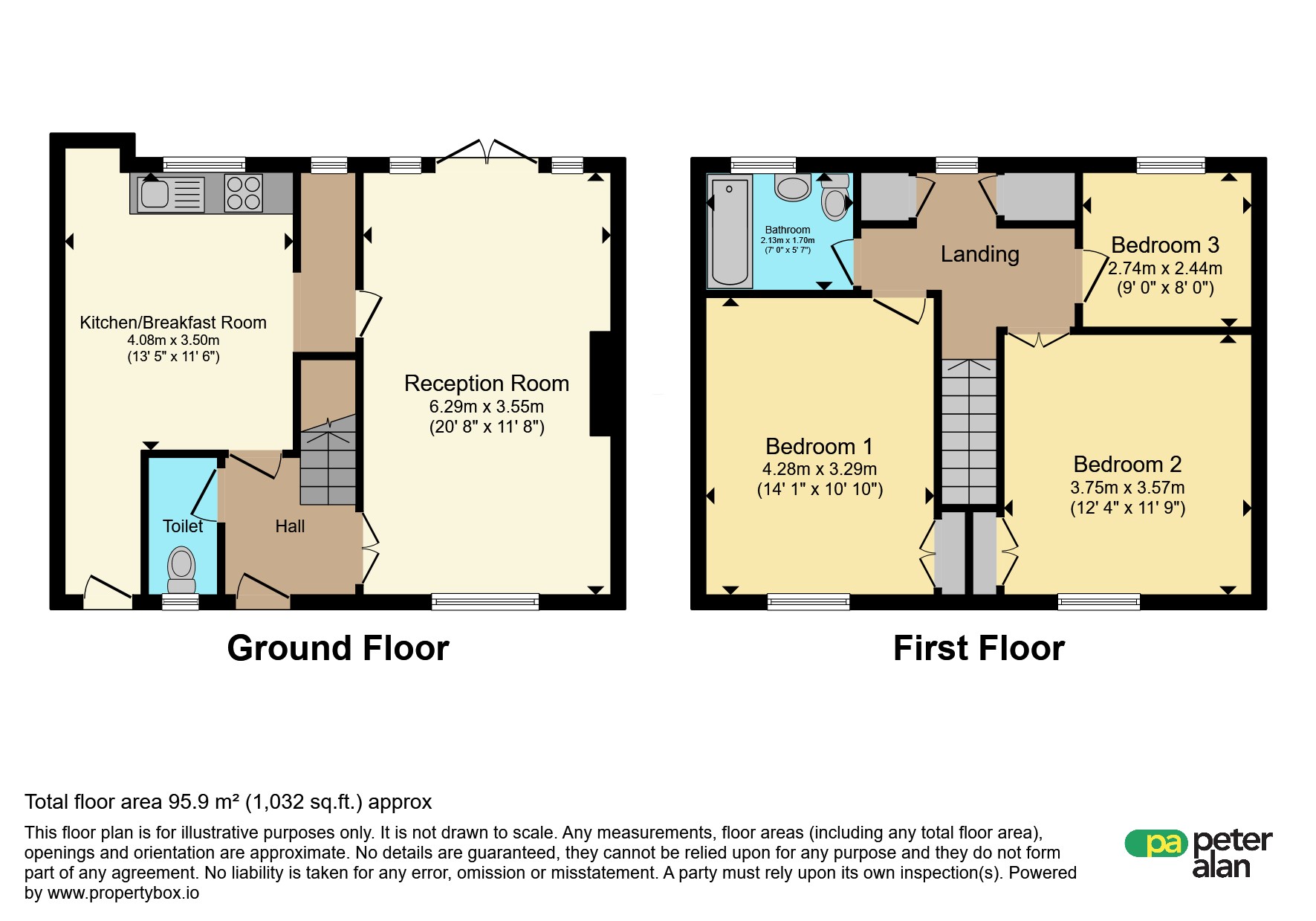 26, Festiniog Road, Cardiff floorplan