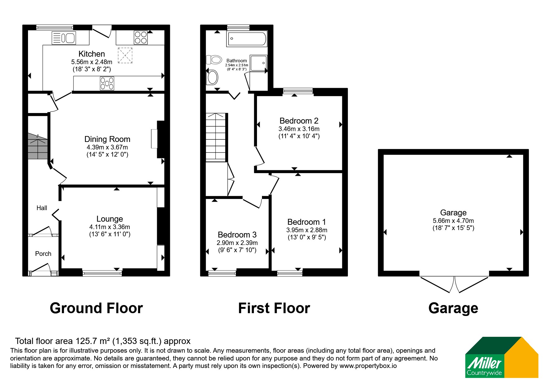 83, Currian Road, St. Austell floorplan