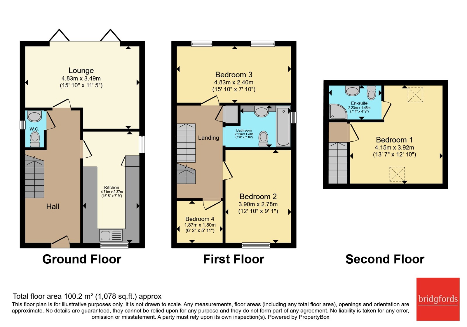 7, Padden Brook, Stockport floorplan