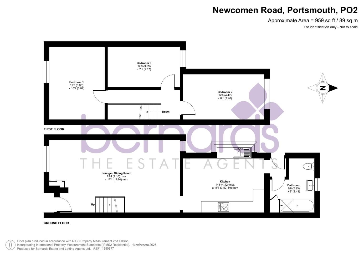 48, Newcomen Road, Portsmouth floorplan