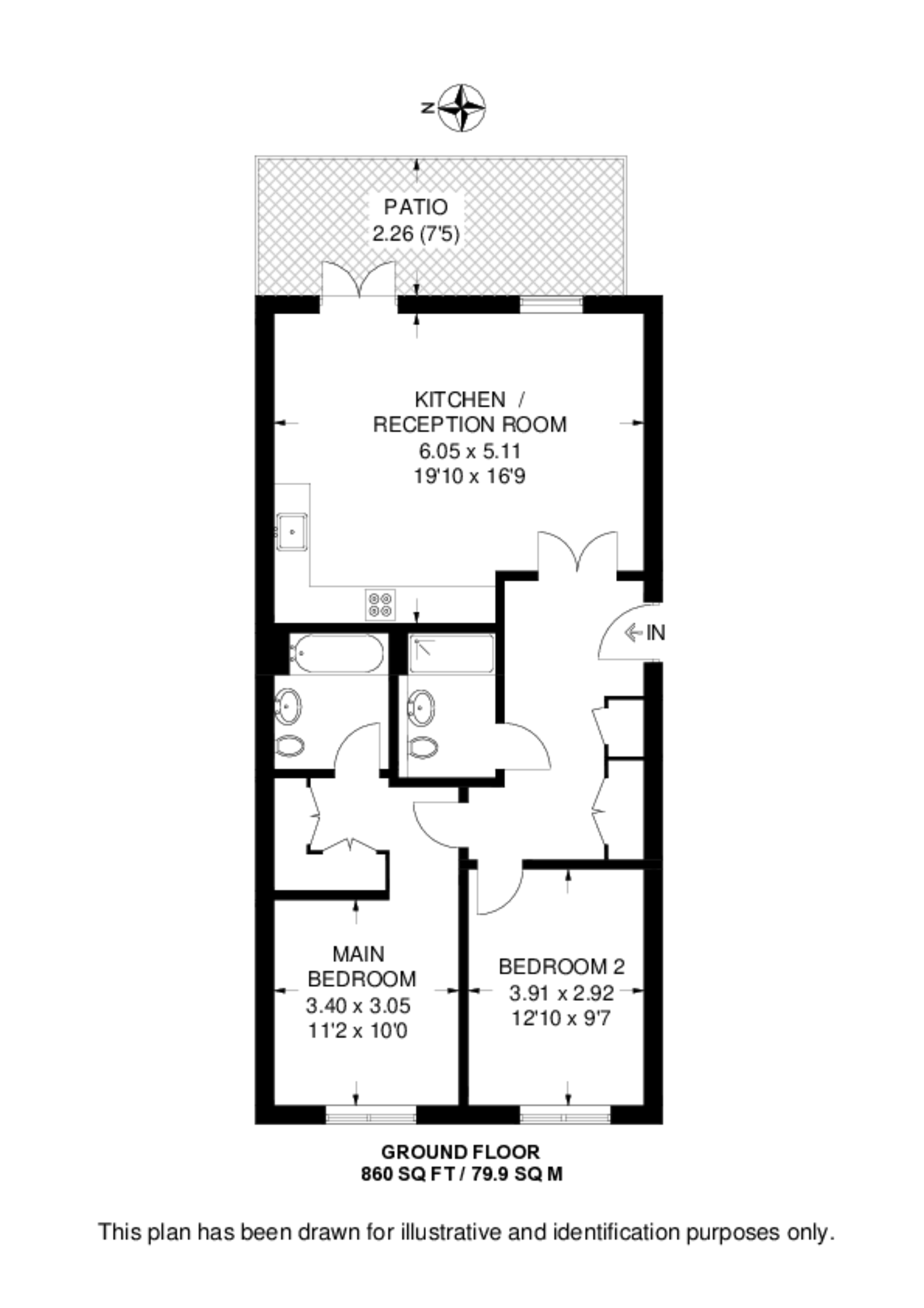 Atkinson Close, Copse Hill floorplan