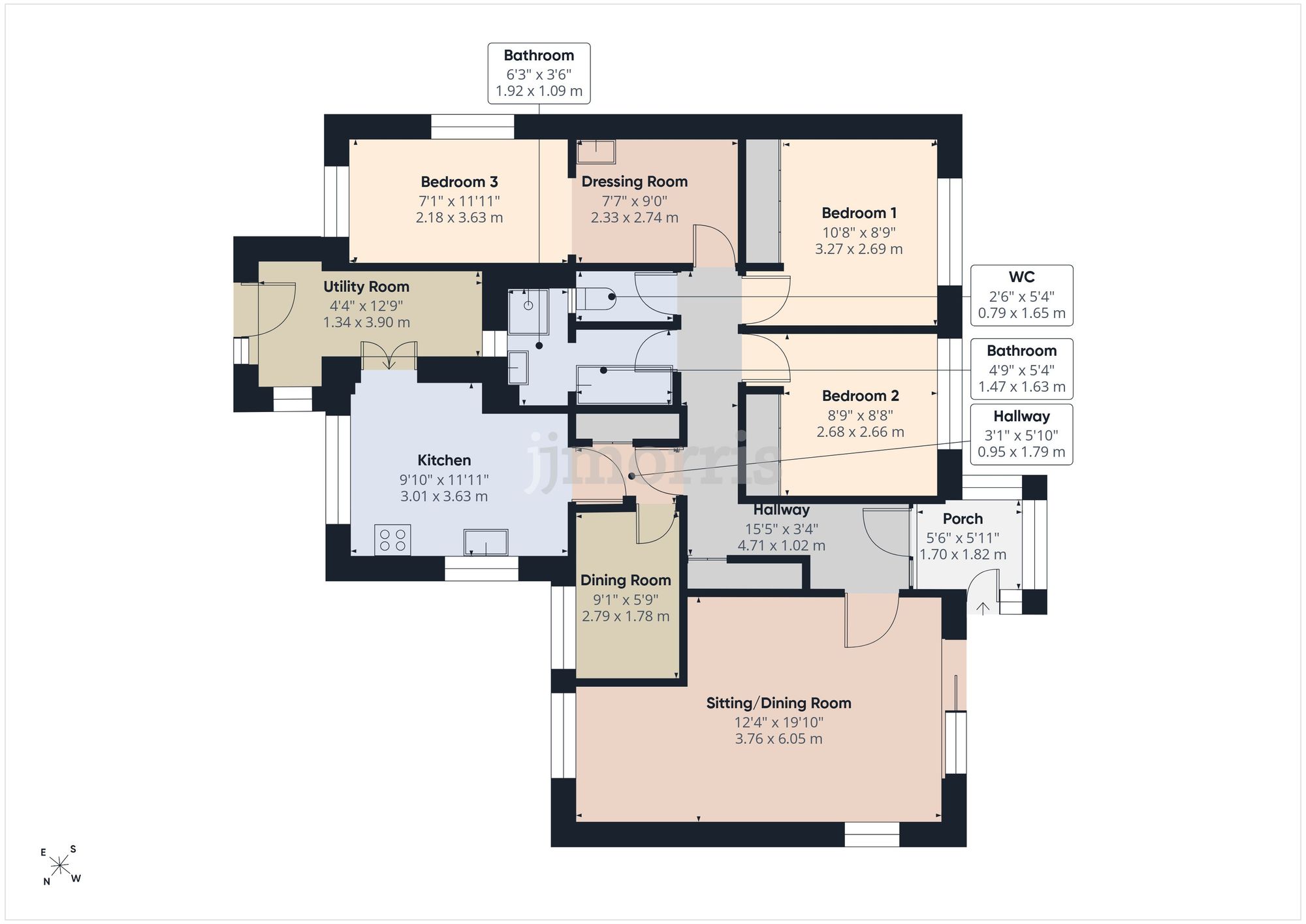 Canada Cott, Bryn Y Mor Lane, Fishguard floorplan