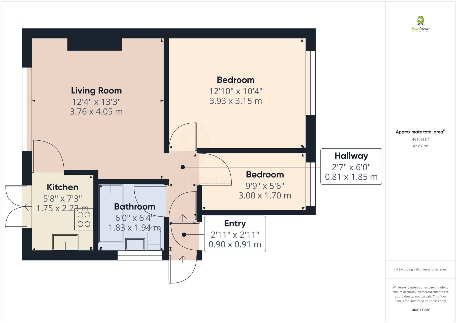 Belvedere Road, Bexleyheath, Kent DA7, 2 bedroom for sale