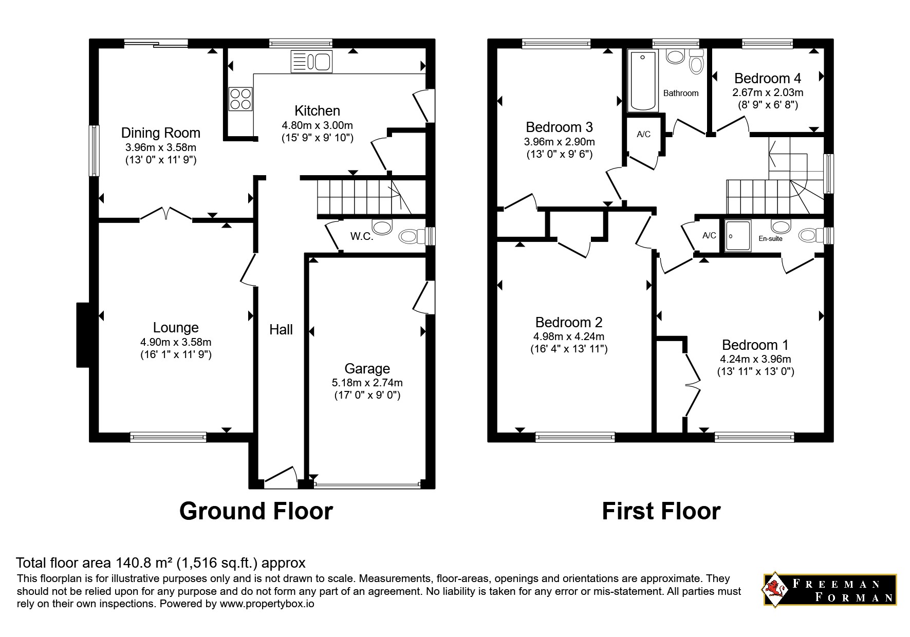 44, Gorse Hill, Heathfield floorplan