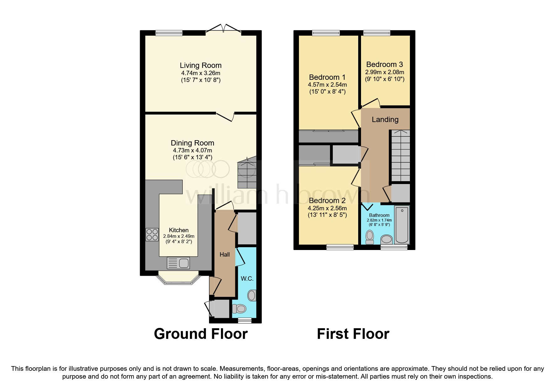 8, Sycamore Field, Harlow floorplan
