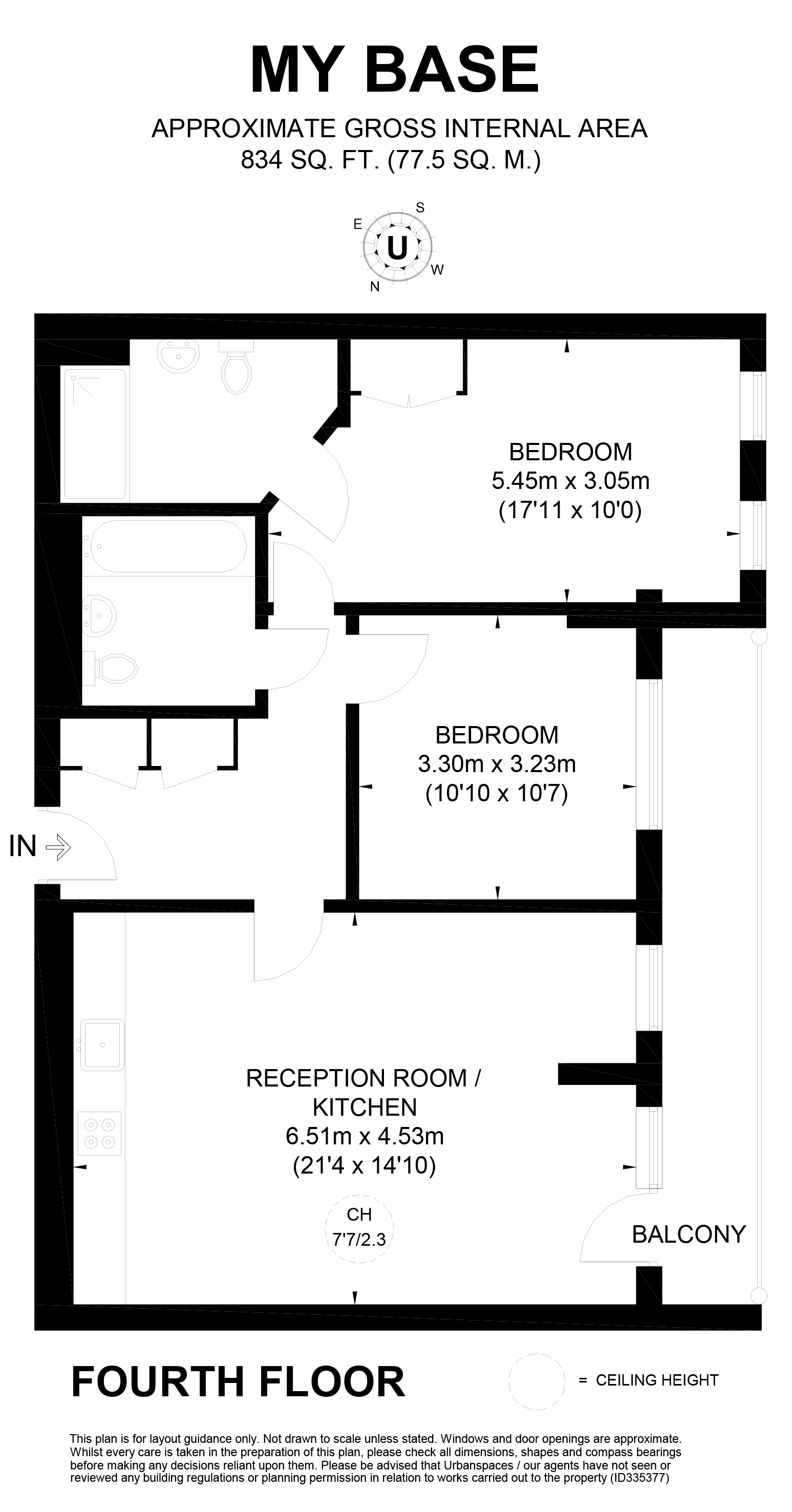 2 Bedrooms Flat to rent in MybaSE1, Borough SE1