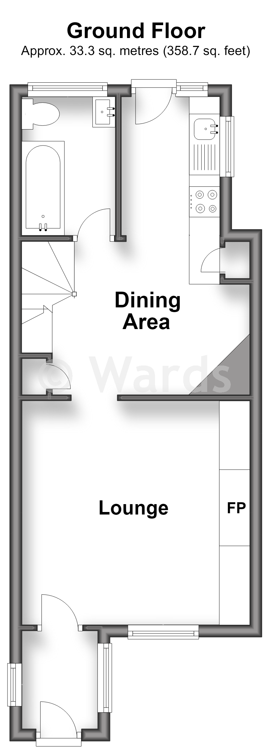 153, Heath Road, Maidstone floorplan
