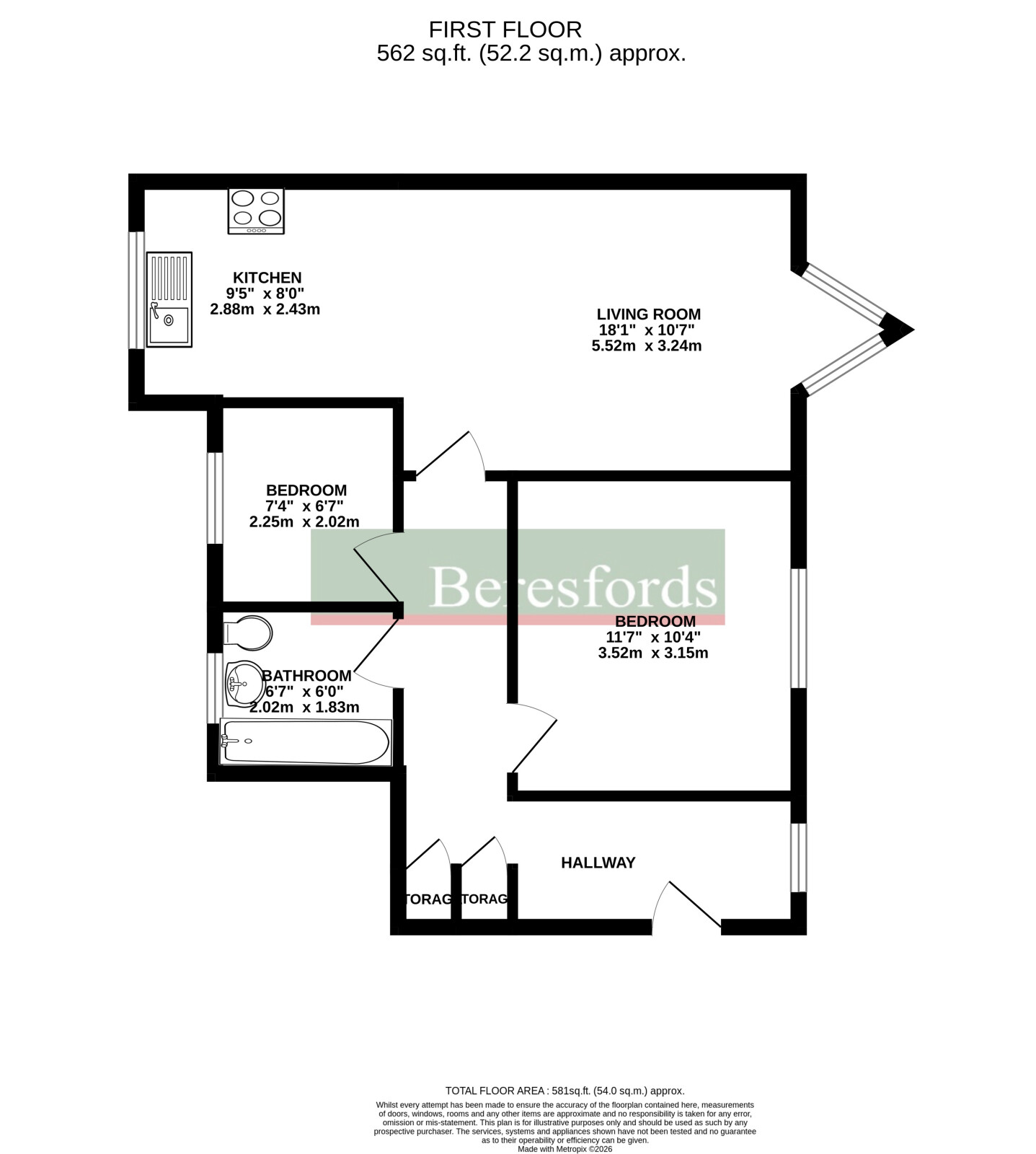 Moulsham Street, Essex floorplan