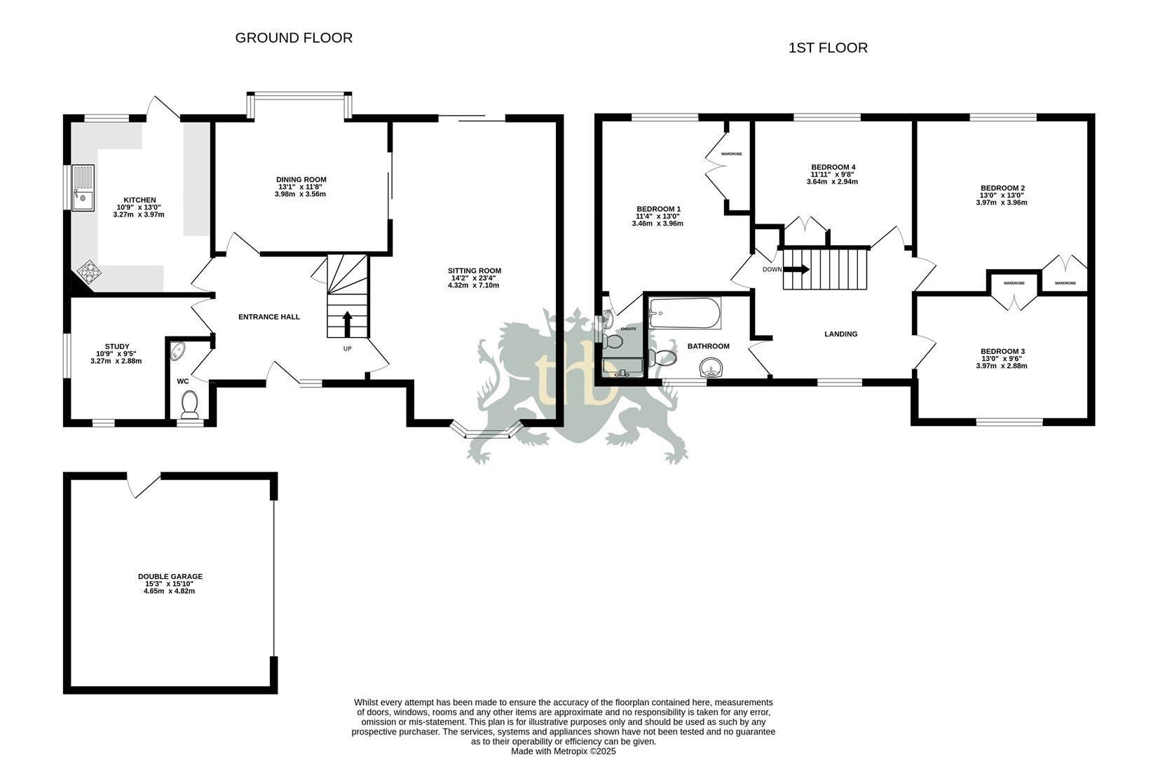 33, The Mallards, Langstone floorplan
