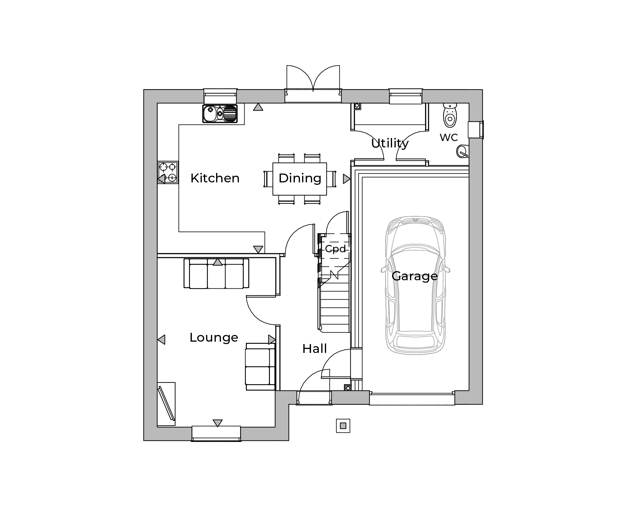 4 Bedrooms Detached bungalow for sale in Holborn Place, Codnor, Derbyshire DE5