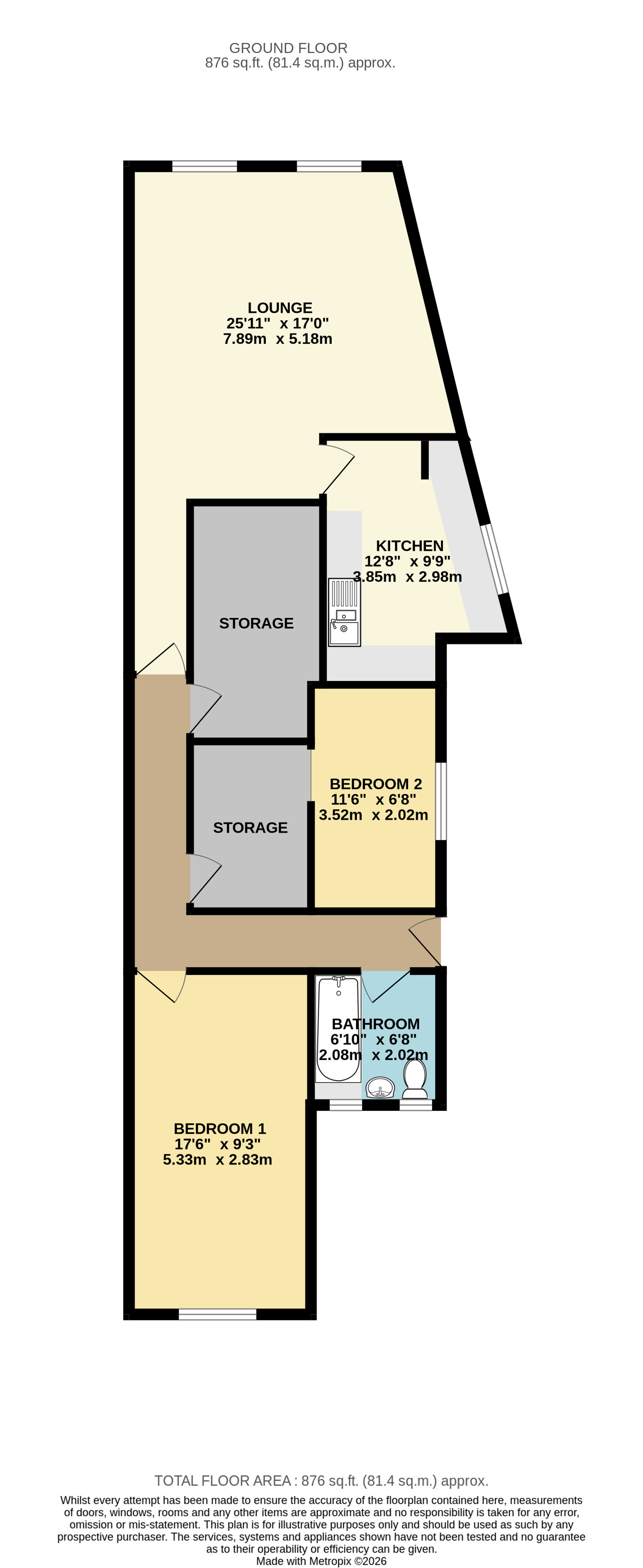 Gilbey Road, Grimsby floorplan