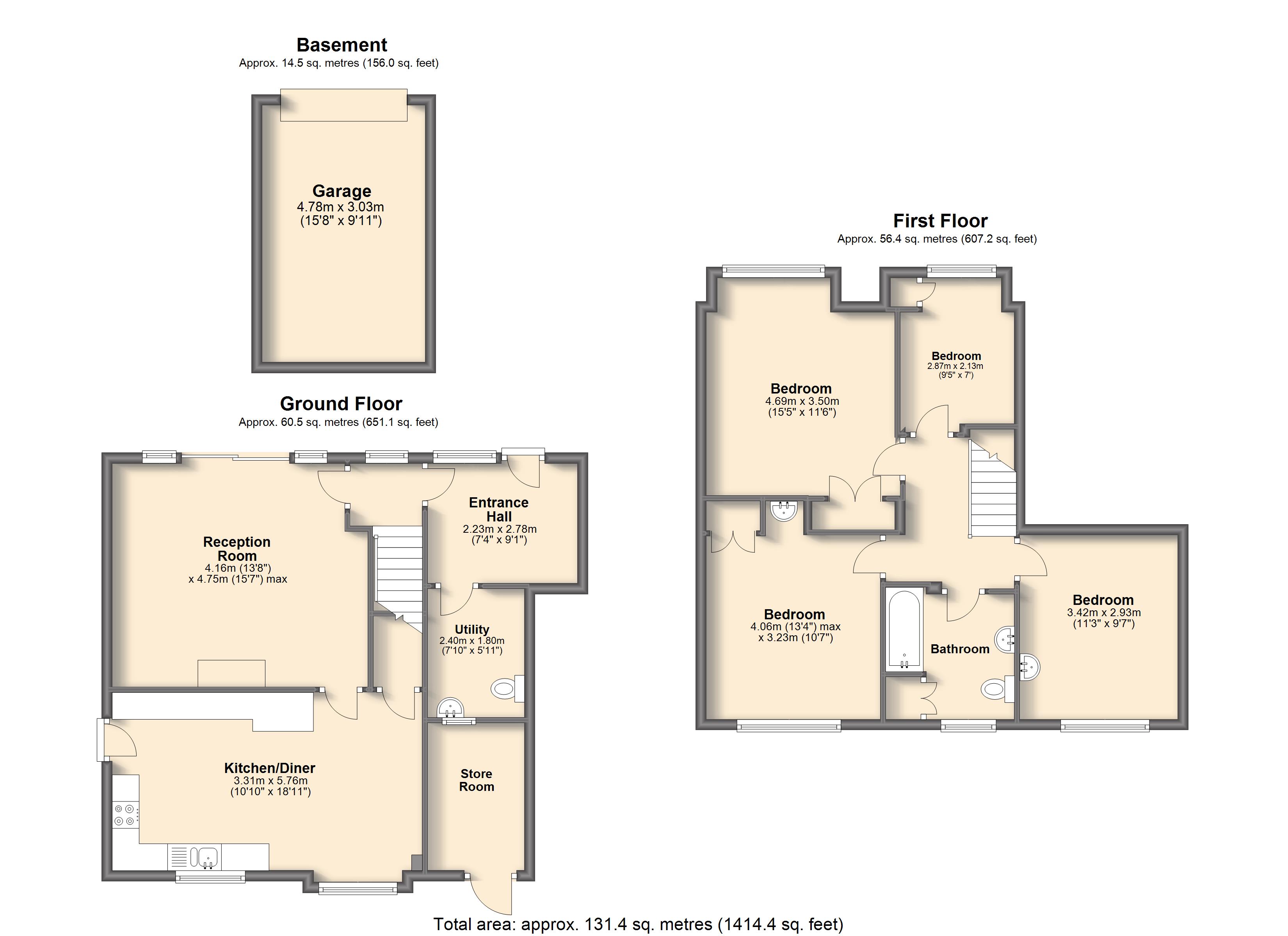4 Bedrooms Semi-detached house for sale in Cripton Lane, Rattle, Ashover S45