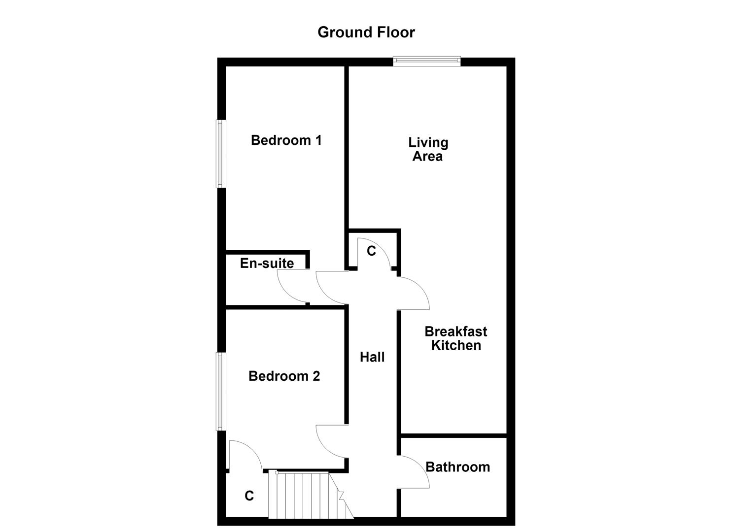 12, Regent Road, Leicester floorplan