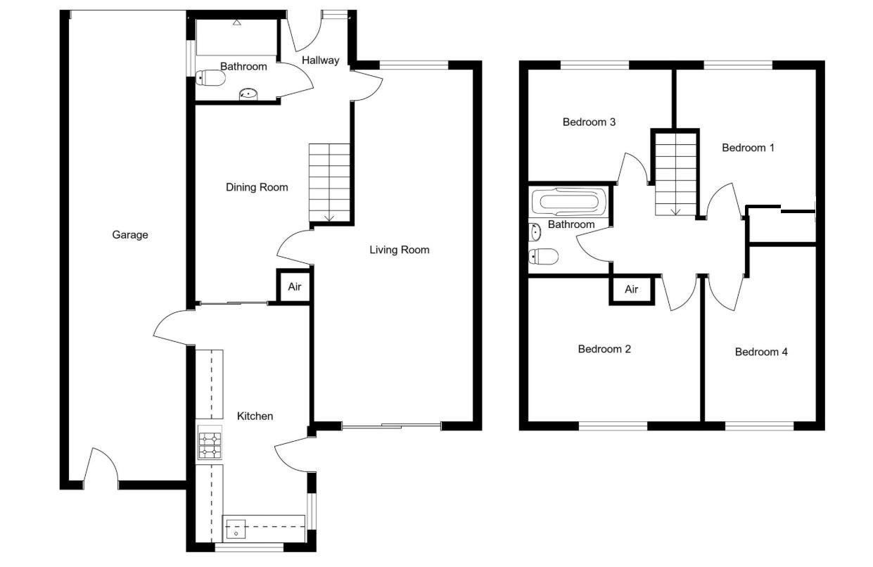 14, Byron Road, Dursley floorplan