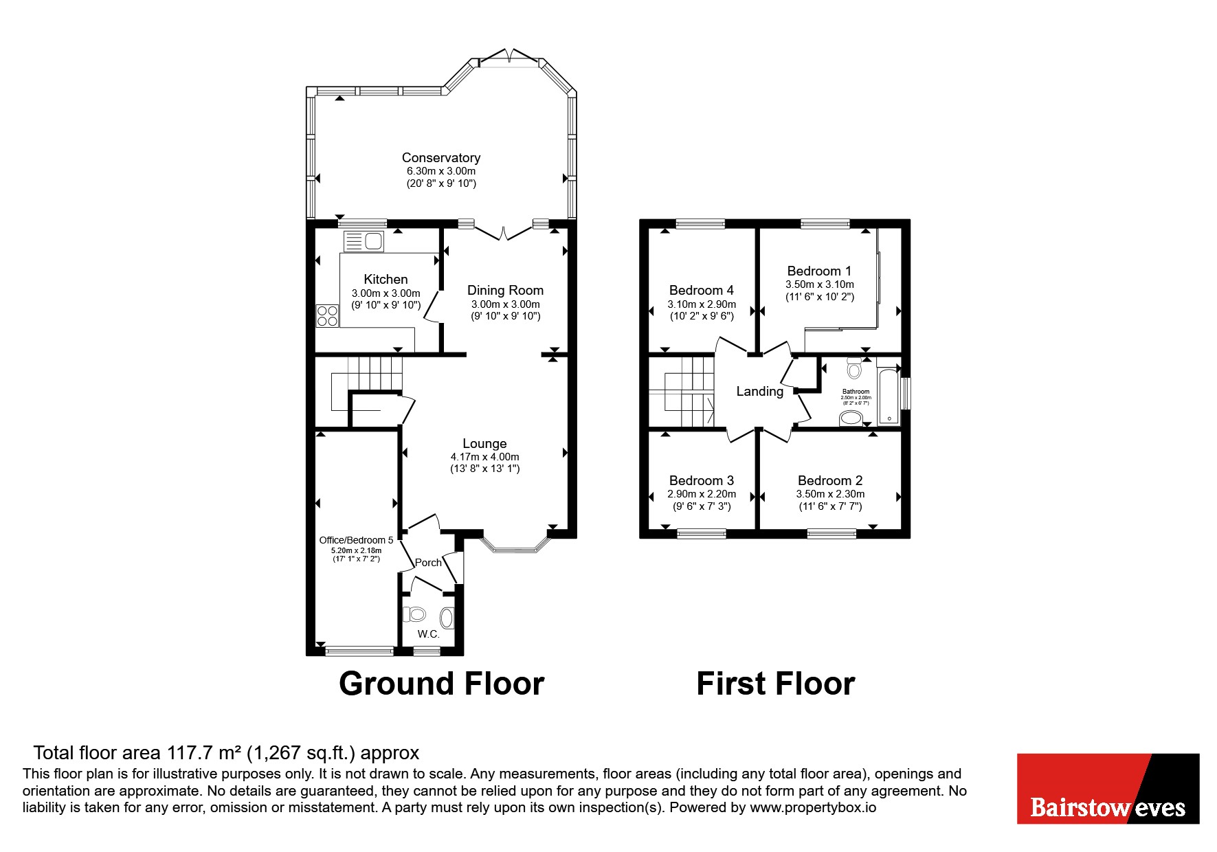 14, New England Crescent, Southend-on-Sea floorplan