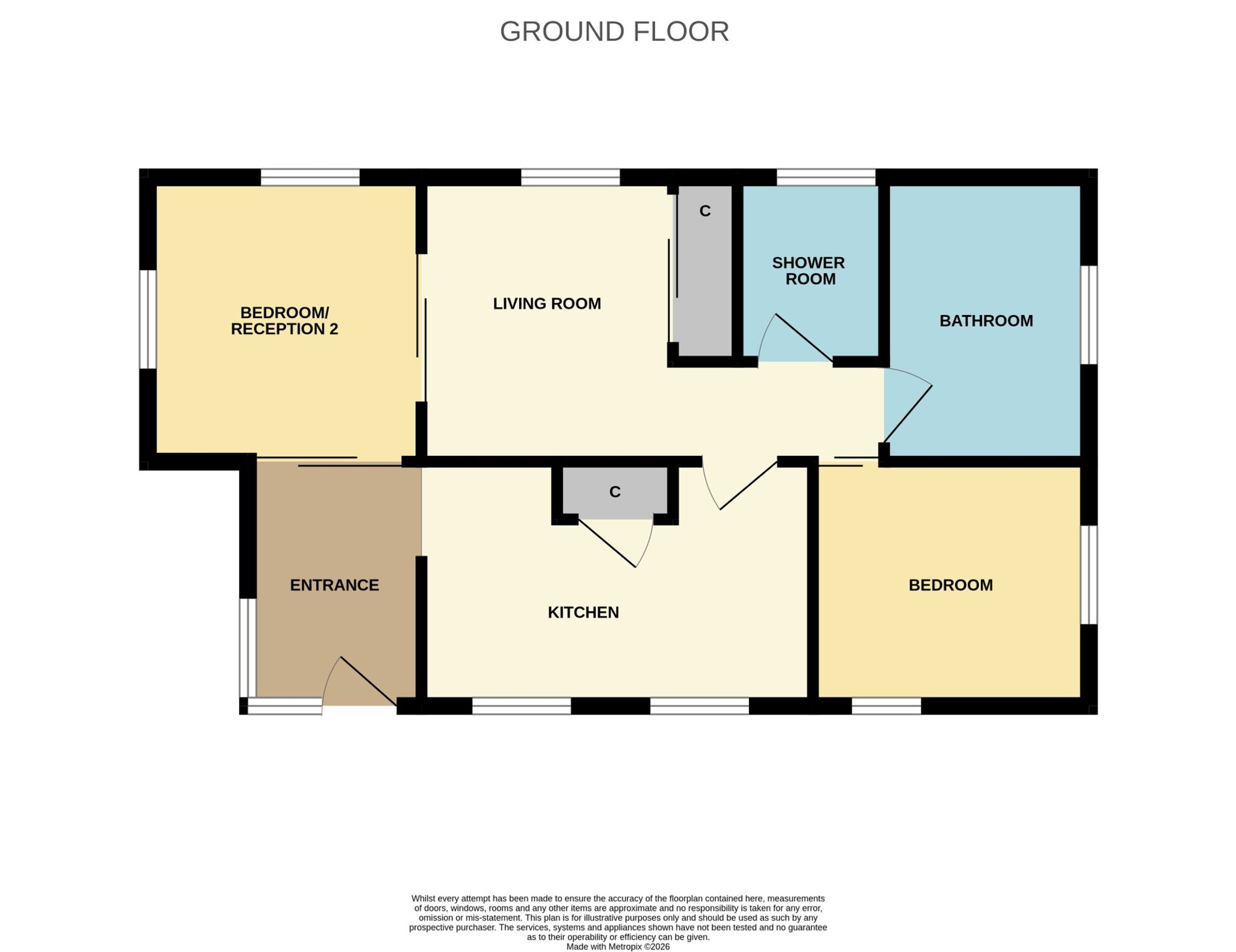 31 Old Rectory Mews, St. Columb floorplan