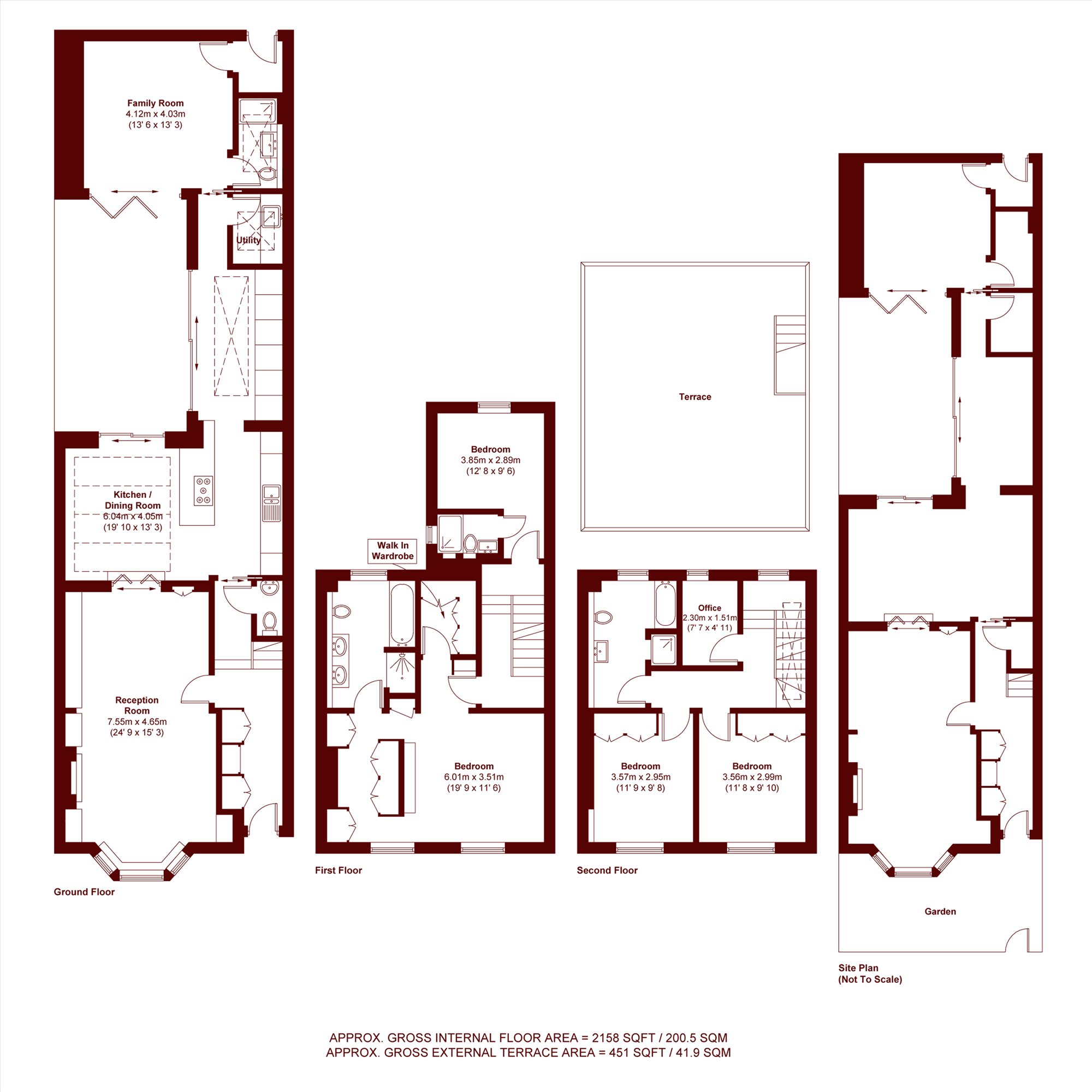 119, White Hart Lane, London floorplan