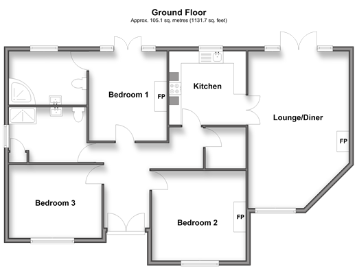 Woodland Close, Longfield floorplan