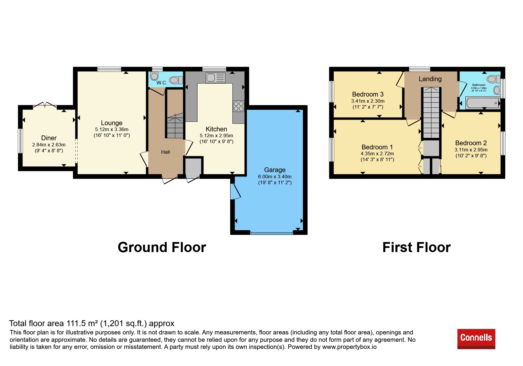 Brighton Way, Stevenage floorplan