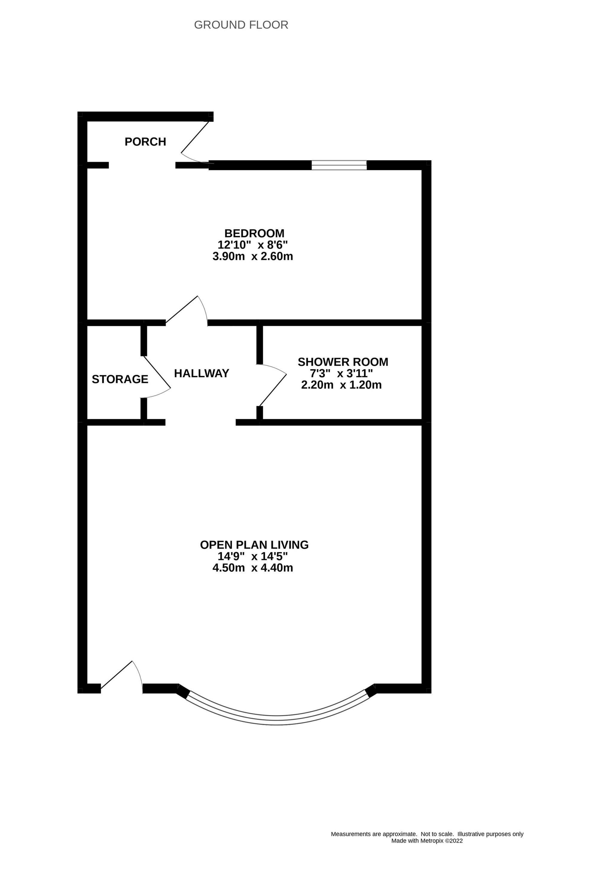 24 Market Street, High Peak floorplan