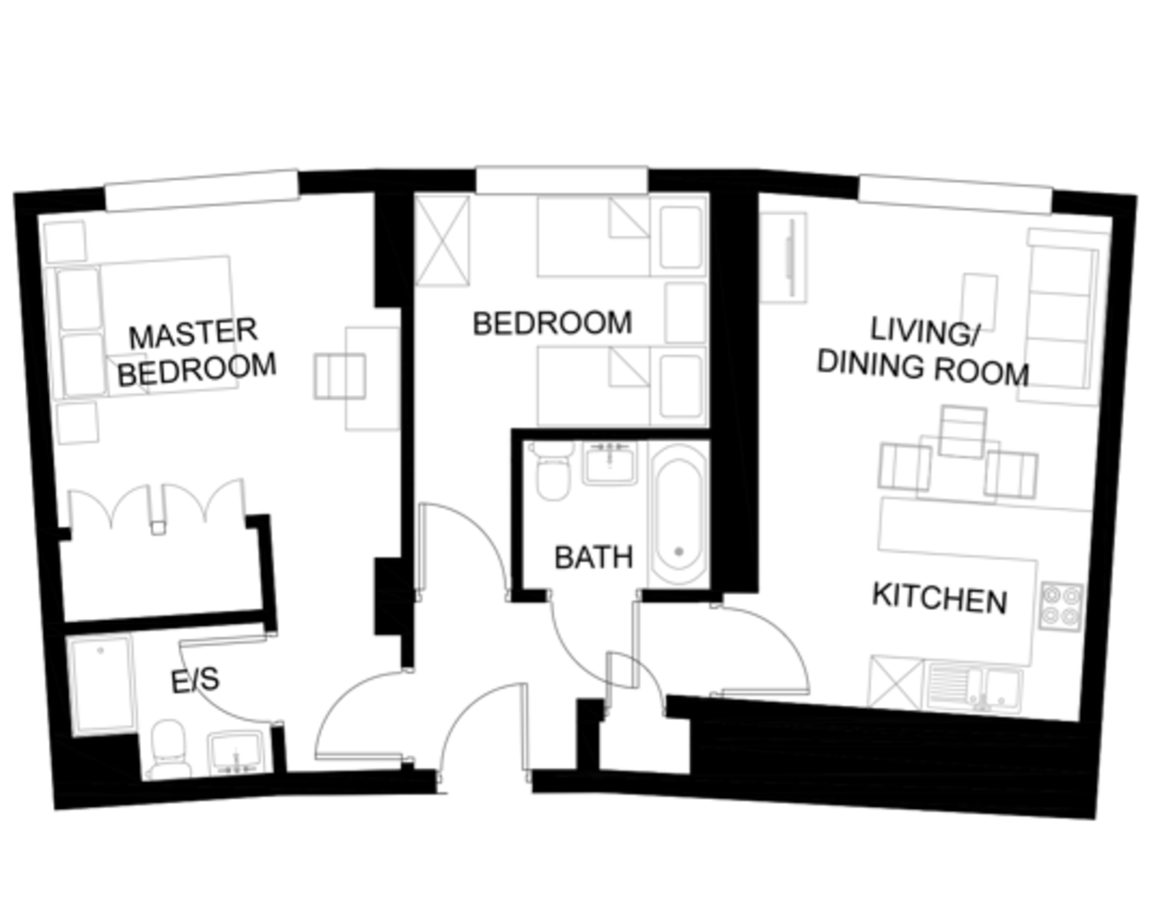 2 Bedrooms Flat to rent in Clarendon Road, Hatfield WD17