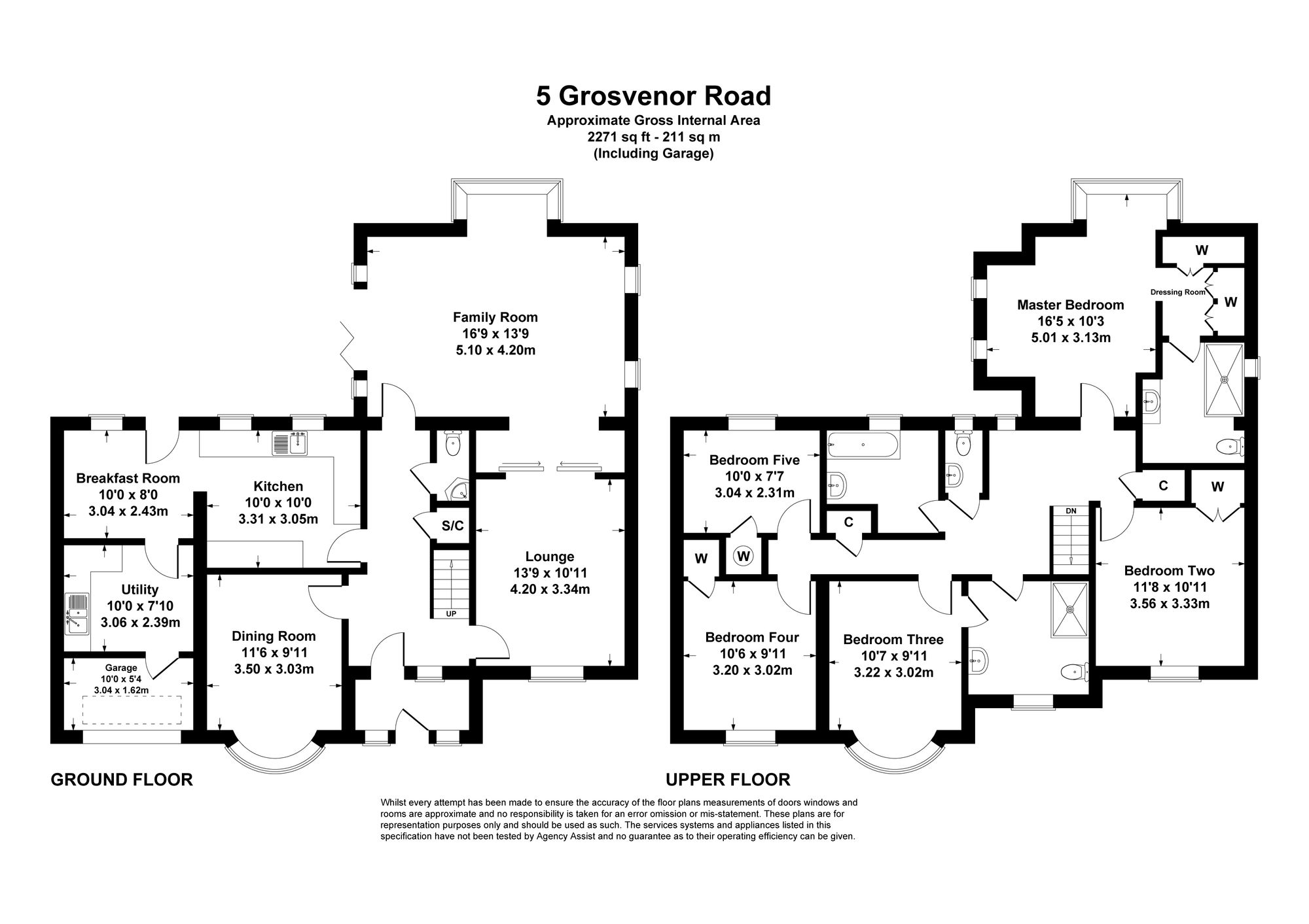 5 Grosvenor Road, Eastleigh floorplan